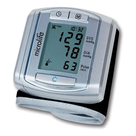 Tensiómetro digital de muñeca automático Microlife BP W90