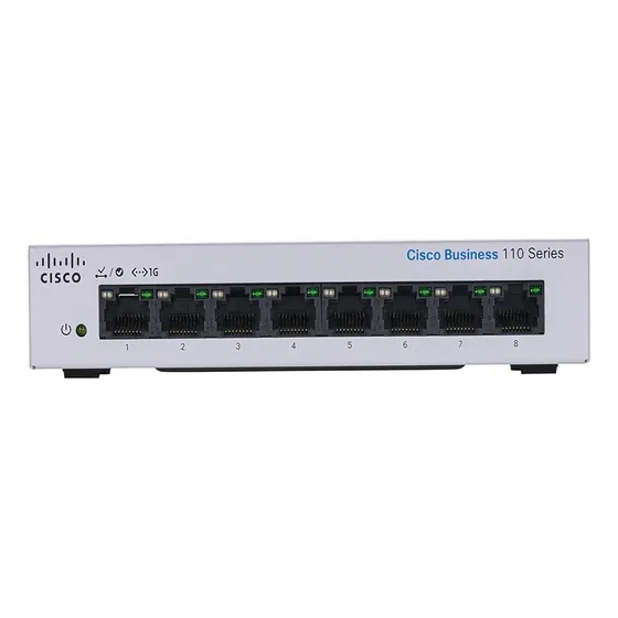 Switch No Administrado Cisco Business Cbs110-8t-d