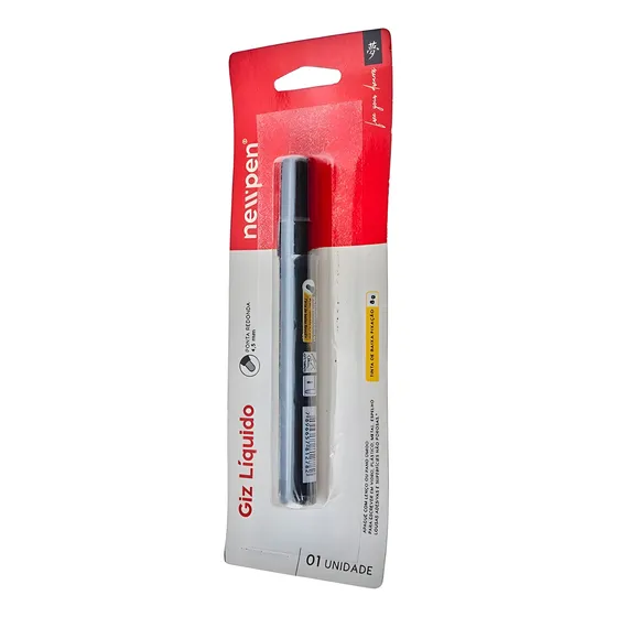 Caneta Giz Líquida Newpen Window Vidro 4.5 Mm 8g