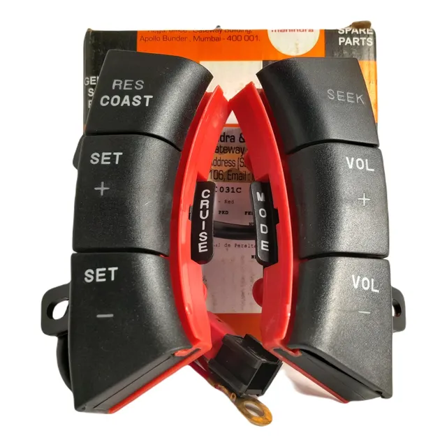 Switch Control Crucero Audio Rojo Mahindra Pik Up Scorpio