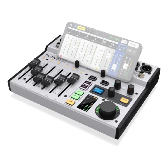 Mesa De Som Behringer Flow 8 Digital 8 Entradas C/bluetooth