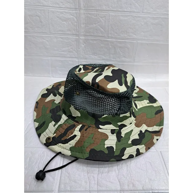 Gorro Sombrero Camuflajeado De Pescador Playero