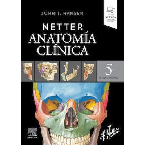 Netter Anatomía Clínica 5ed., De Hansen, John T.. Editorial Elsevier / Ediciones Harcourt, S.a., Edición 5