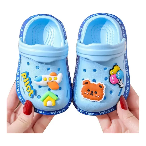 Sandalias Bebe Niño Niña Chanclas Zapaticos Shark Playa Cro