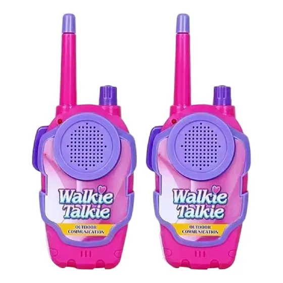 Radio Walkie Talkie Para Niños Aventuras Al Aire Libre 2 Pcs