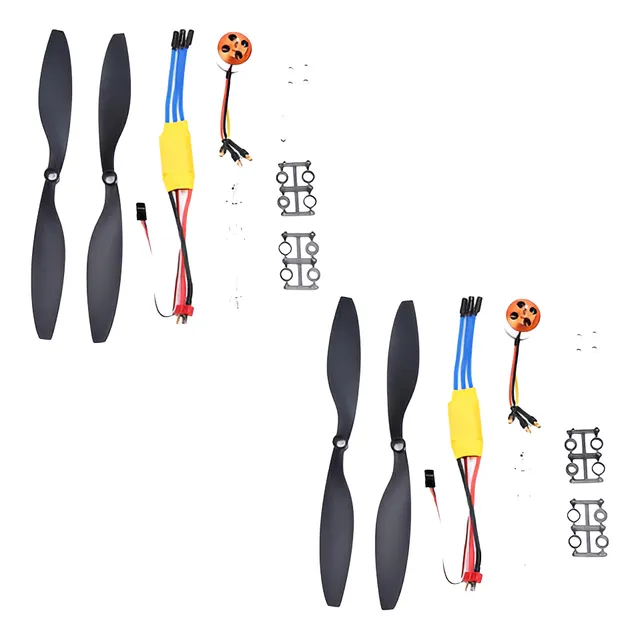 2 Kit Motor Brushless 1000kv A2212 Drone Driver Esc30a