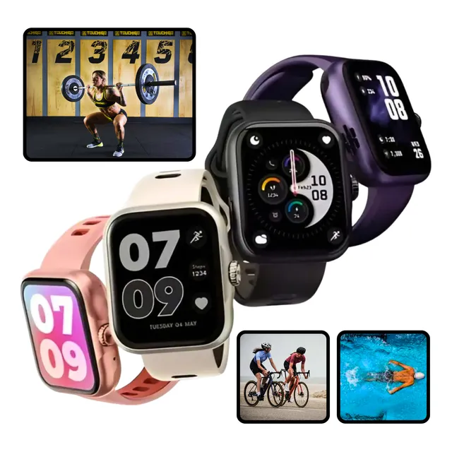 Smartwatch Action Prova D'água Gps Strava 7 Dias De Bateria