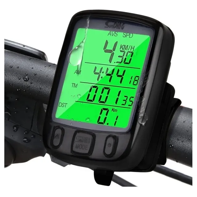 Velocimetro Odometro Pro Bicicleta Mtb Lcd Impermeable Luz