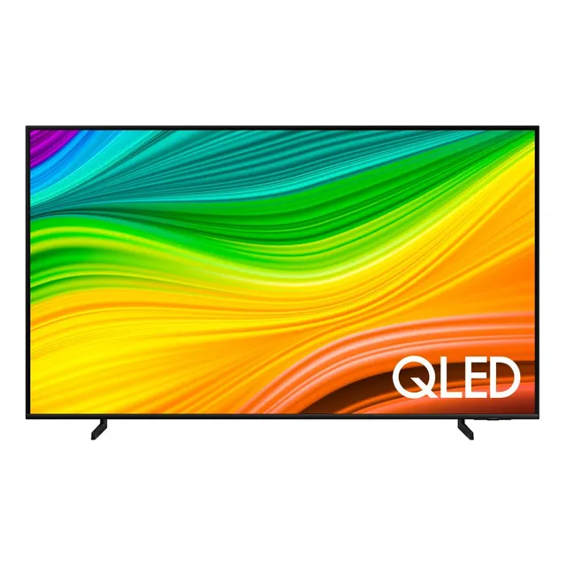Samsung Smart TV 75 Qled 4k Q60d 2024, modo de juego, pantalla ilimitada, diseño delgado, visualización sin cables, Alexa integrada