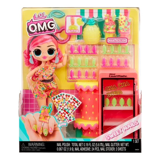 Lol Surprise Omg Pinky Pops Fruit Shop Sweet Nails Muñeca