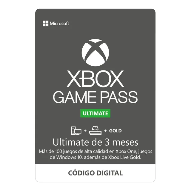 Game Pass Ultimate 3 Meses Codigo Digital