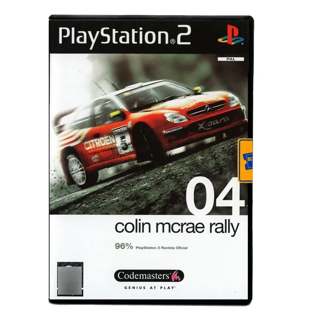 Juego Colin Mc Rae 4 Playstation 2 - Fisico En Caja
