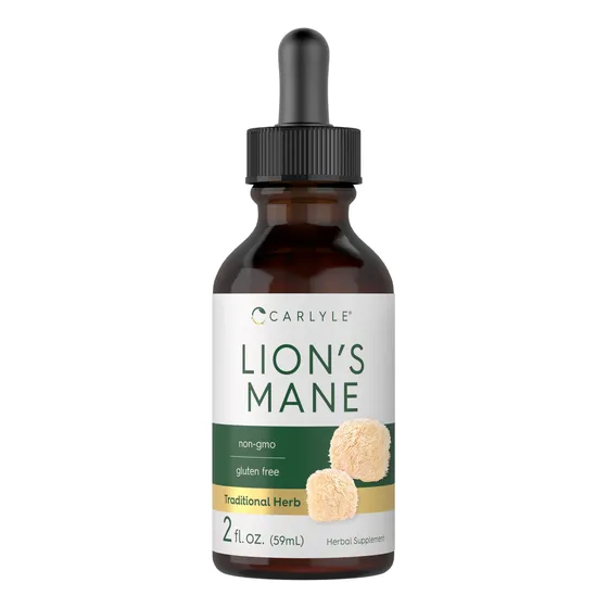 Suplemento Carlyle Lions Mane Mushroom, 60 Ml, Extracto Líqu