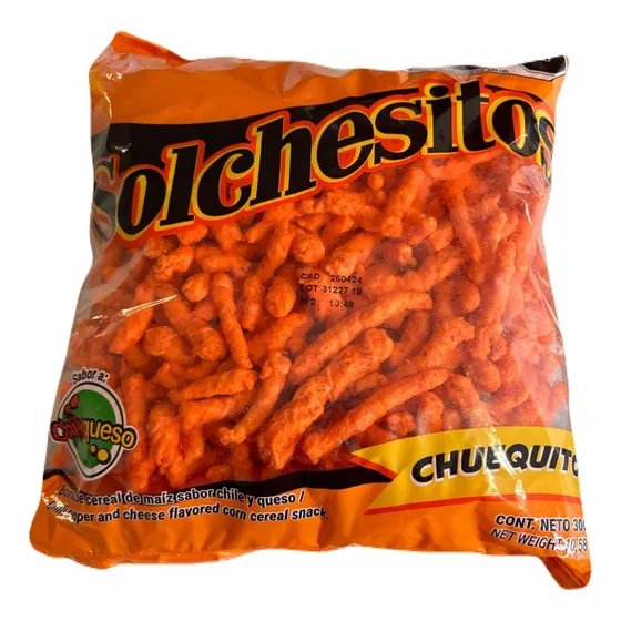 Frituras Sol Solchesitos Sabor Chile Y Queso 300g