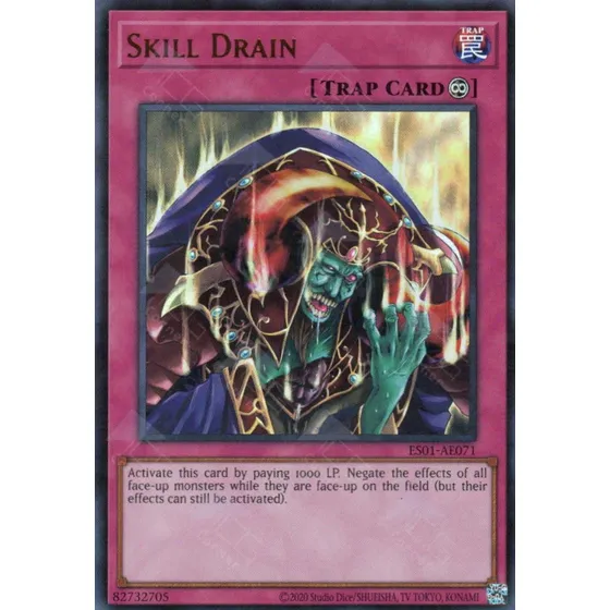 Skill Drain Super Rara Yugioh