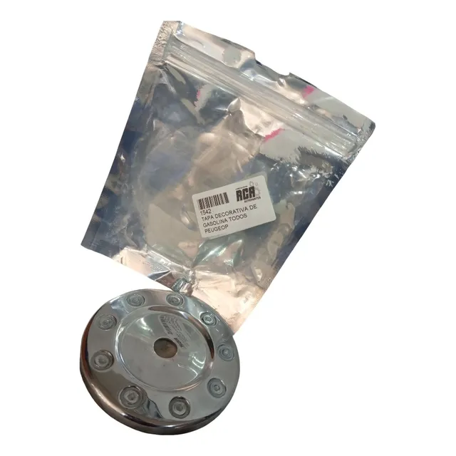 Tapa Decorativa De Gasolina Peugeot 206 / 207 Plateado