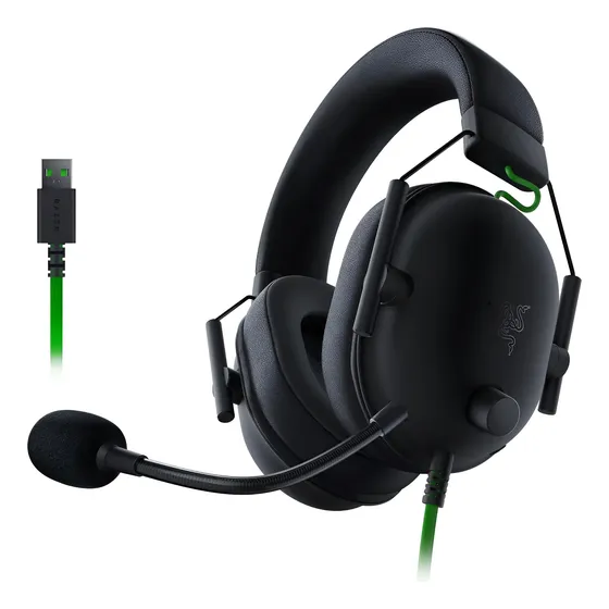 Fone Gamer Razer Blackshark V2 X Usb 7.1 Surround Sound
