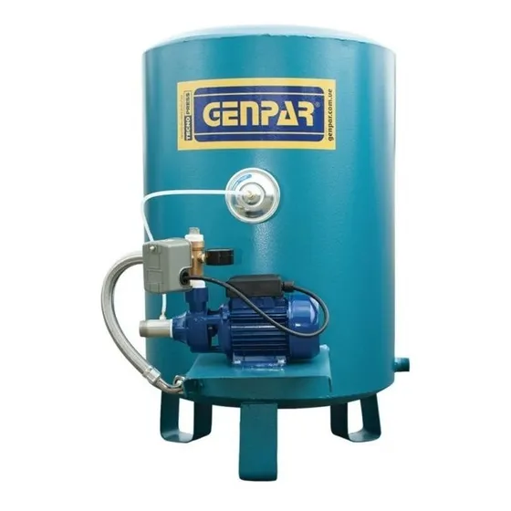 Hidroneumatico Bomba 1/2 Hp 110v Pulmon 40 Galones Genpar