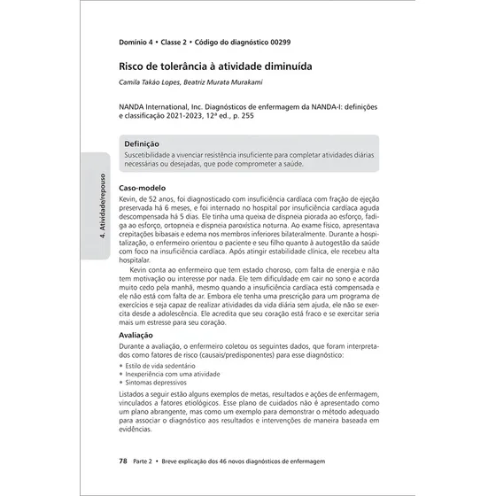 Suplemento Ao Diagnósticos De Enfermagem Da Nanda-i: Definições E Classificação 2021-2023