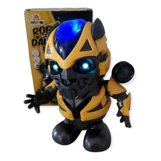 Juguete Bumblebee Transformers Robot Dancing Boy