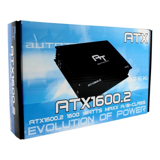 Planta De Sonido Autotek 1600 Wats 2 Canales Nueva