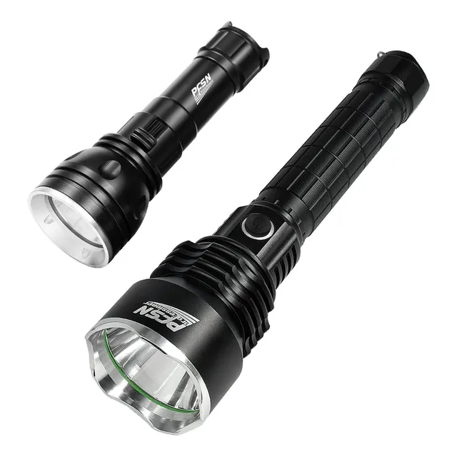 Luz Buceo Profesional Ipx68 Resistente Agua Potente Linterna
