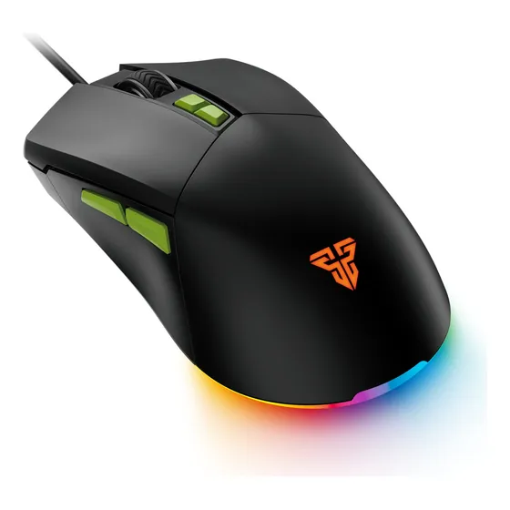 Mouse Fantech Phantom Ii Alámbrico Negro