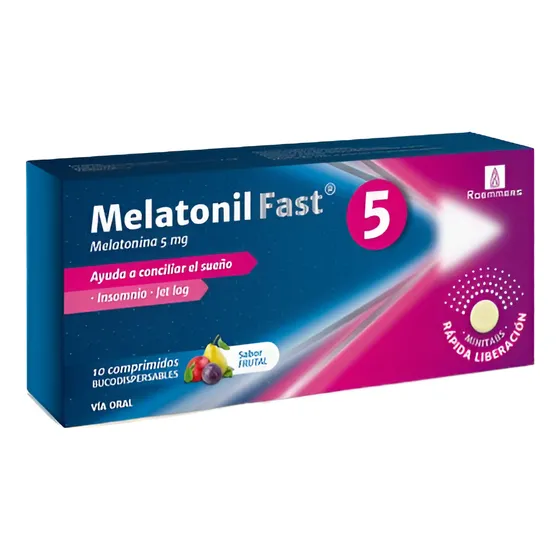 Melatonil Fast 5 Mg 10  Comp