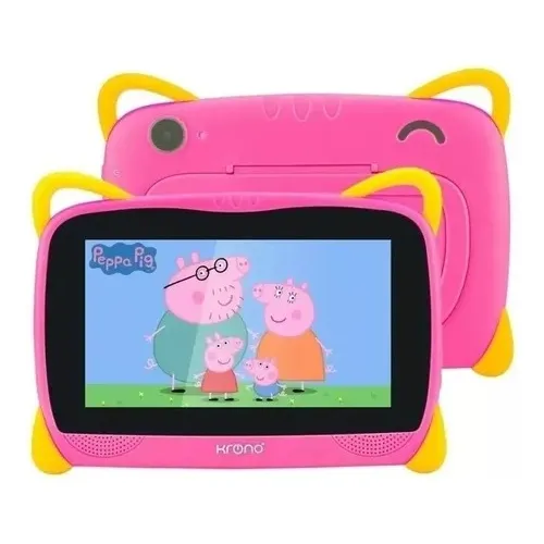 Tablet Tablet Kids K818 7" 16GB color rosa 2GB de memoria RAM