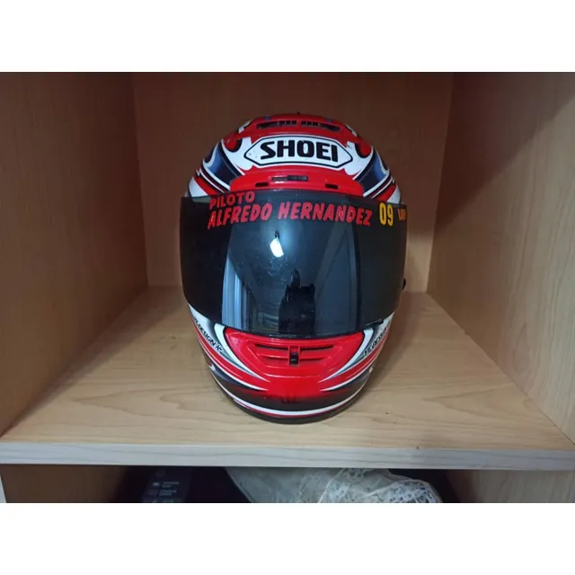 Casco Shoei - Color: Rojo - Para Niño