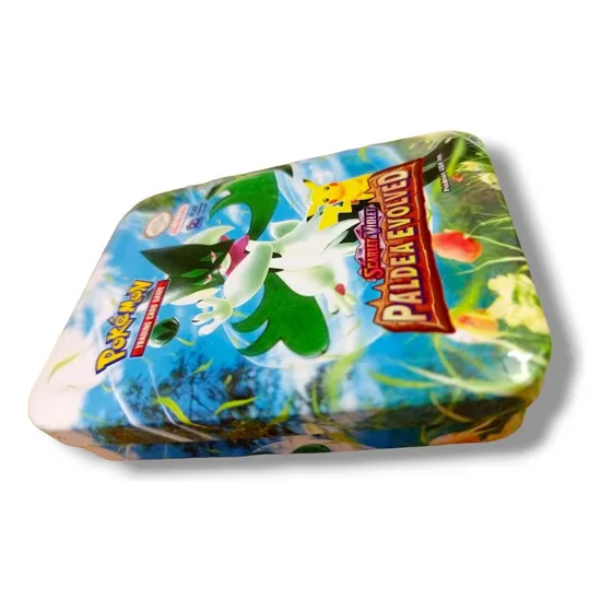 Cartas Pokemon Caja Metalica X 41 Cartas, En Español