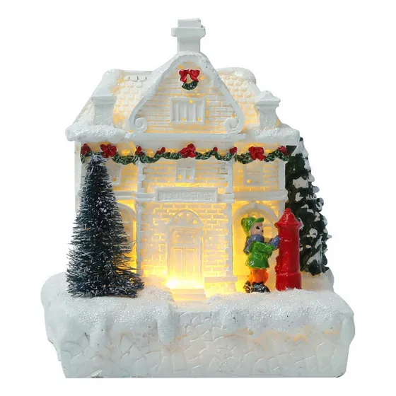 I Cb Casita Brillante Adornos Navideños Adornos Casa De