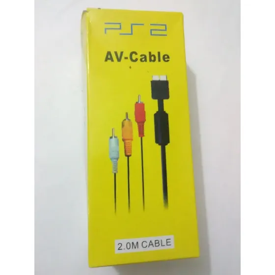 Cable Audio Video Para Playstation 2, Nuevo