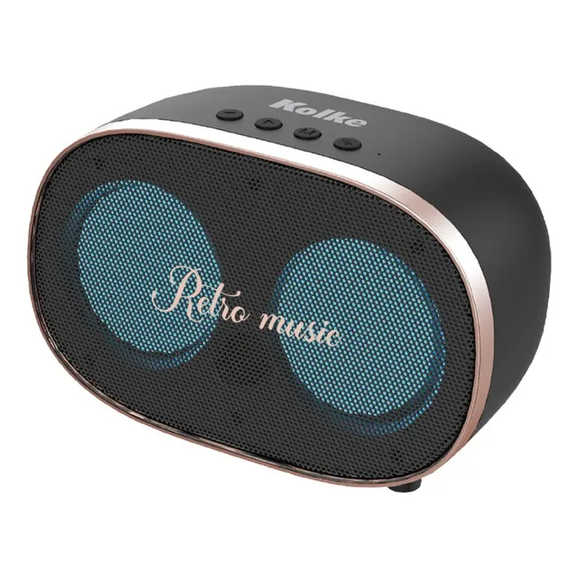 Parlante Portable Kolke Retro Music 6w Rms Bluetooth Loi