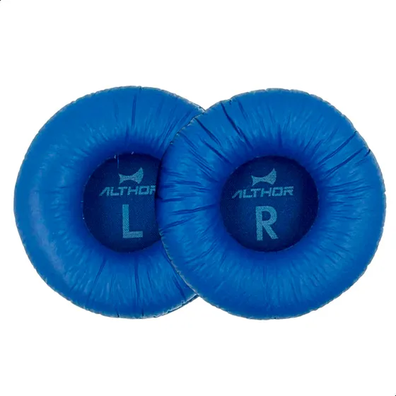 Almofada Espuma Compatível Com Jbl Tune600 T500 T450bt Cor Azul