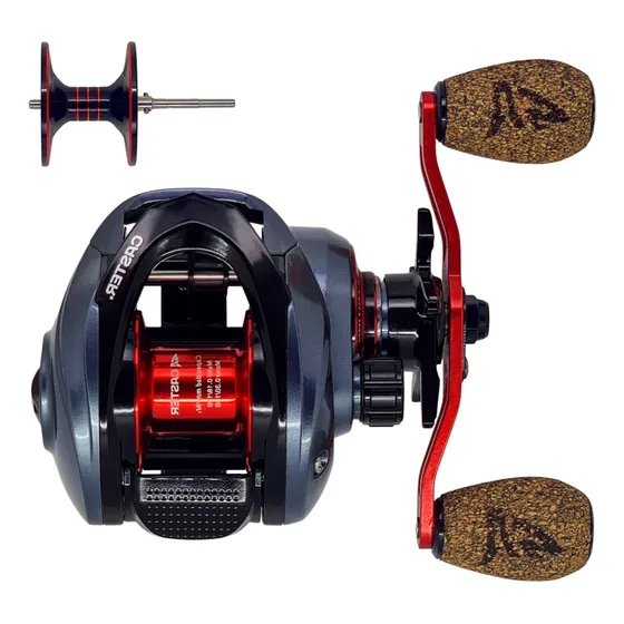 Reel Huevito Caster Legend Pro 9+1 Baitcast 7.2:1 Izquierdo