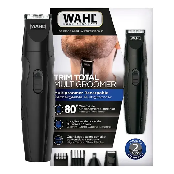 Máquina De Afeitar Barba Recargable Rasuradora Wahl Trim