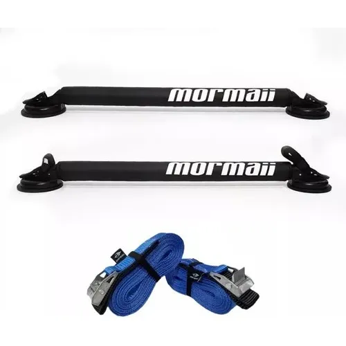 Rack 4 Ventosas Mormaii Backup De Segurança + 2 Fitas 4,5 M Cor Azul