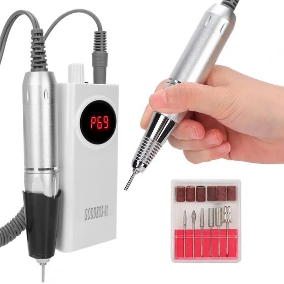 Torno Uña Profesional Inalámbrico 35w Portátil Con Powerbank