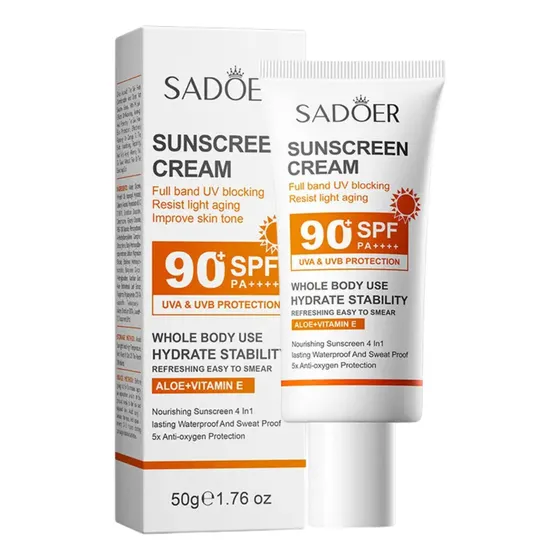 Protector Solar En Crema Aloe