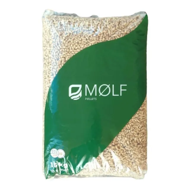 Pellets De Pino Premium Certificado Enplus A1 Bolsa 15 Kilos