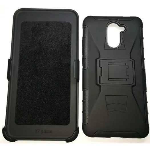 Funda Clip Uso Rudo Tipo Robot Huawei Y7 Prime L53 Gw Metal