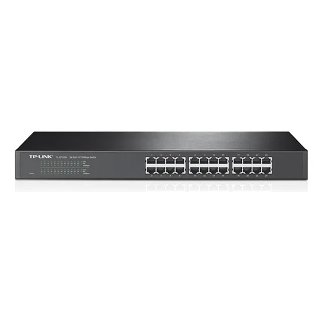 Tp-link Tl-sf1024, Switch 24 Puertos 10/100 Rackeable