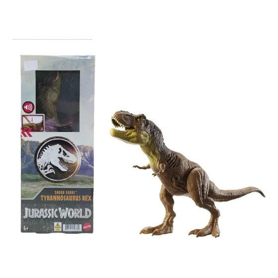 Muñeco Dinosaurio Tyrannosauru Rex Jurassic World Con Sonido