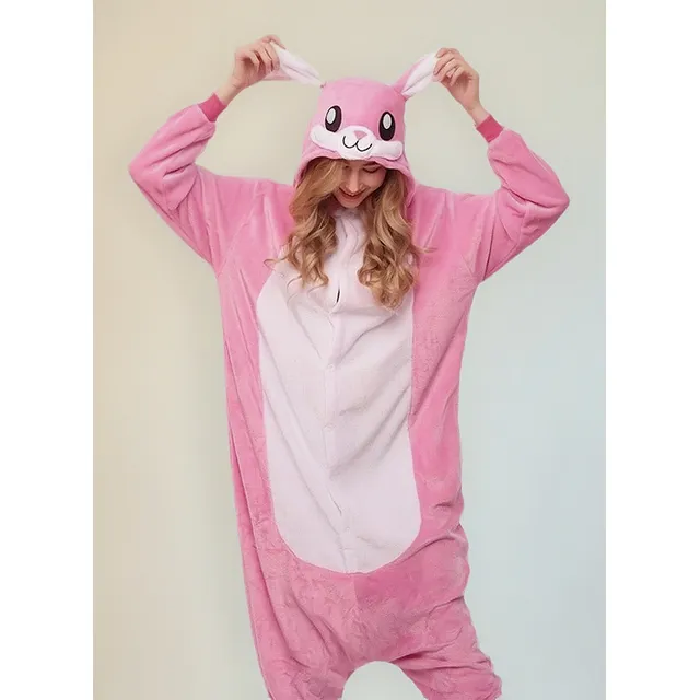 Pijama Enterizo Conejita Importado Antialérgico Niñas 
