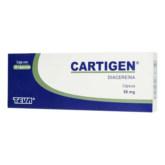 Cartigen Cápsula 50 Mg, 20 Cápsulas