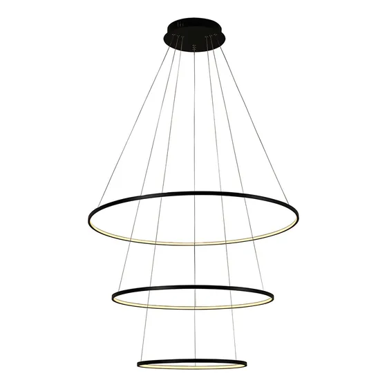 Pendente Bella Birdie Preto Led 1x39w 3000k - Kw002b