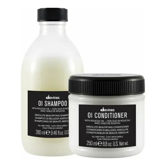 Davines Oi Shampoo 280 Ml + Oi Condicionador 250 Ml