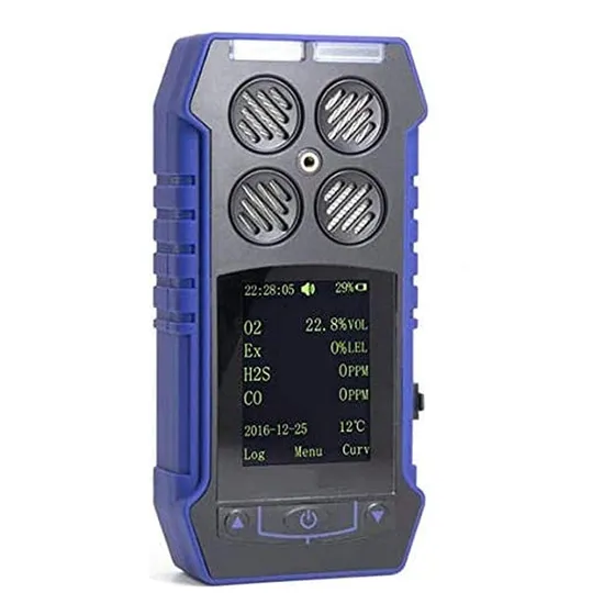 Detector Ga Portatil 4 1 O2 Co H2s Lel Forensics Deteccion