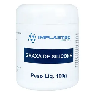Graxa De Silicone Implastec Igs 200 Pote 100g Graxa De Silicone Implastec Igs 200 Pote 100g